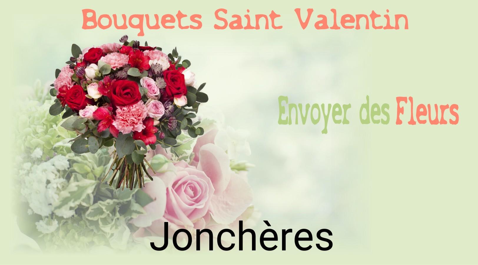 Roses de Saint-Valentin livrées à Jonchères
